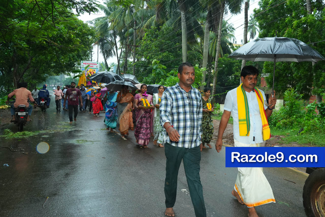 Razole Taluka Ganesh Nimajjanam